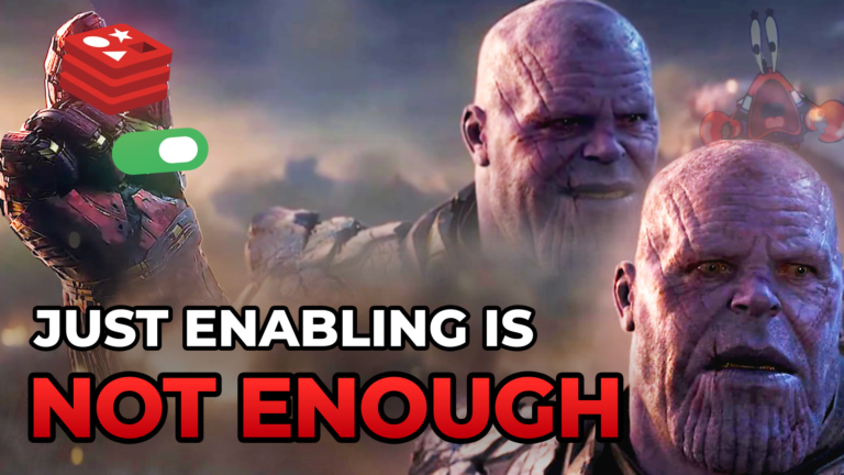 Redis Reality Check: Why Just Enabling It Does Nothing